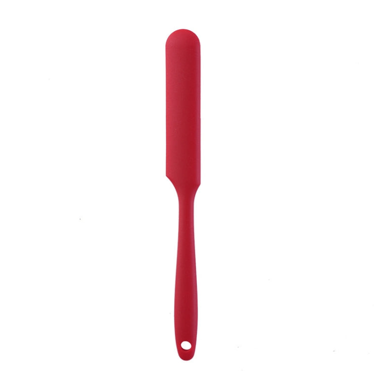 Long Silicone Spatula Butter Cake Cream Scraper Baking Tool(Red) by bashfashion
