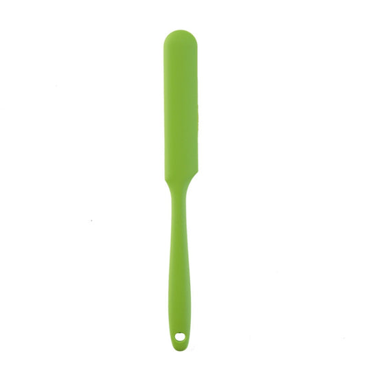 Long Silicone Spatula Butter Cake Cream Scraper Baking Tool(Green) by bashfashion