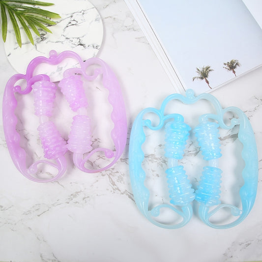 2 PCS Ladies Ring Leg Clamp Massager Ball Stovepipe Yoga Fitness Equipment(Blue) by bashfashion