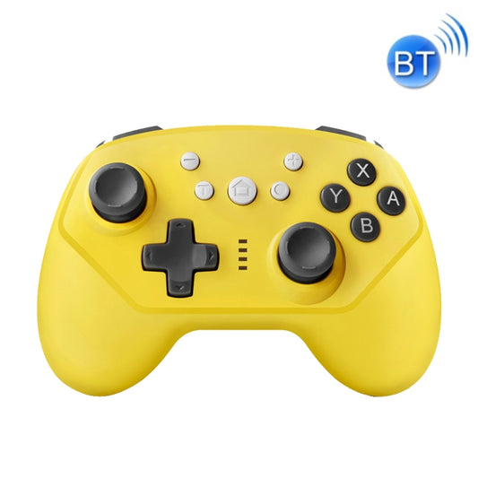 SW-01 Wireless Bluetooth Game Handle With Mini Six-Axis Body Sensation Vibration For Nintendo Switch Lite(Yellow) by bashfashion