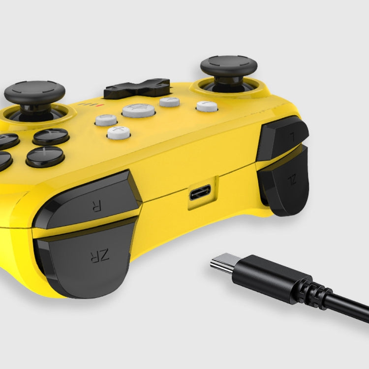 SW-01 Wireless Bluetooth Game Handle With Mini Six-Axis Body Sensation Vibration For Nintendo Switch Lite(Black) by bashfashion