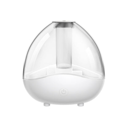 K11 1500ml Transparent Humidifier Household Mute Small Air Purifier Large-Capacity Ultrasonic Humidifier, CN Plug(White) by bashfashion