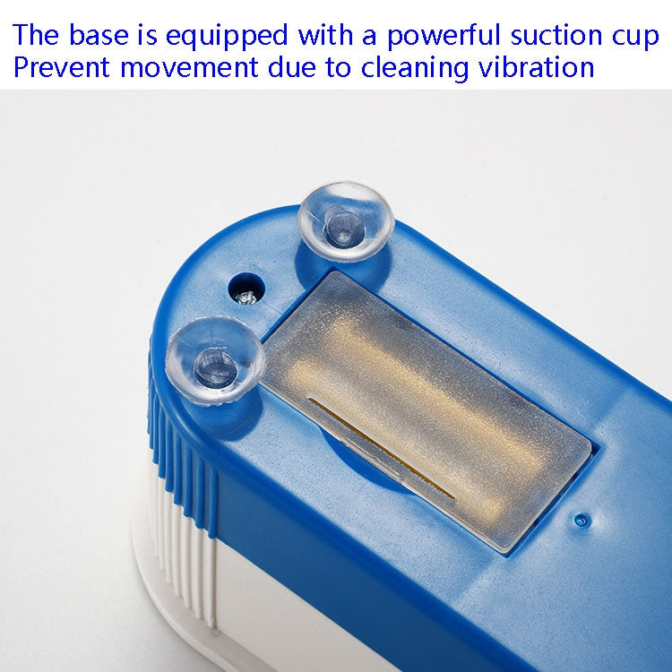 3 in 1 Glasses Cleaning Machine Small Contact Lens Glasses Jewelry Watch Cleaner(Blue) by bashfashion