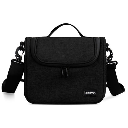 Baona BN-H011 Digital SLR Camera Bag Lens Storage Shoulder Bag(Black) by Baona