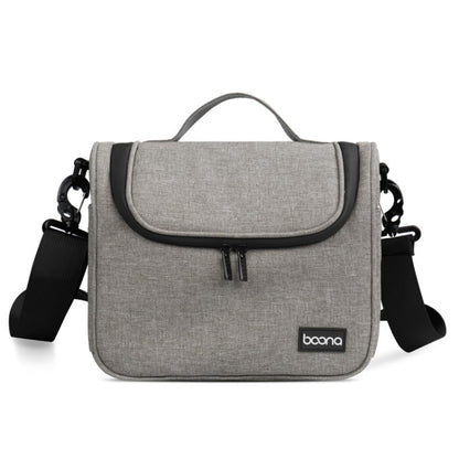 Baona BN-H011 Digital SLR Camera Bag Lens Storage Shoulder Bag(Gray) by Baona