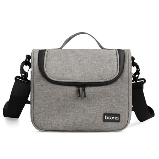 Baona BN-H011 Digital SLR Camera Bag Lens Storage Shoulder Bag(Gray) by Baona