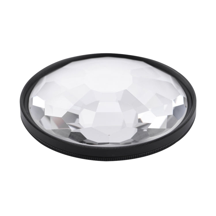 77mm 77mm Kaleidoscope Prism Foreground Blur Camera Glass Filter Lens by bashfashion