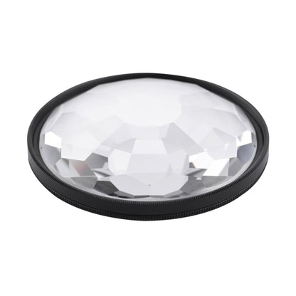 77mm 77mm Kaleidoscope Prism Foreground Blur Camera Glass Filter Lens by bashfashion