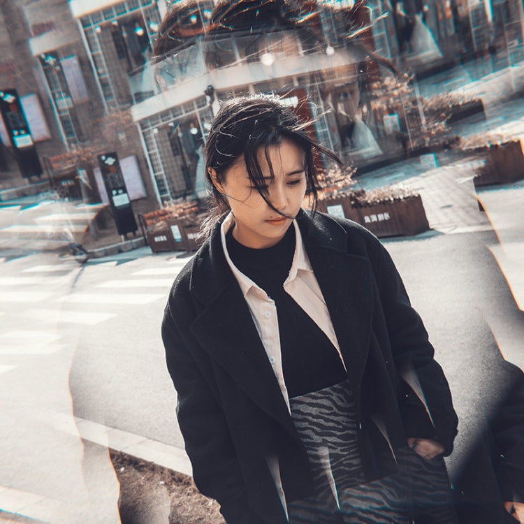 77mm 77mm Kaleidoscope Prism Foreground Blur Camera Glass Filter Lens by bashfashion