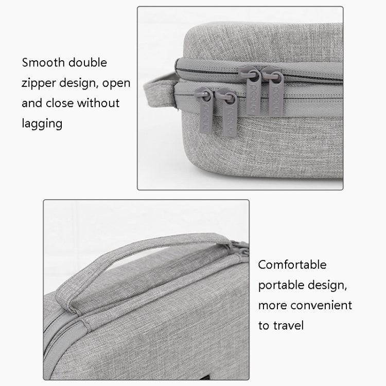 Baona BN-F011 Laptop Power Cable Digital Storage Protective Box, Specification: Gray by bashfashion