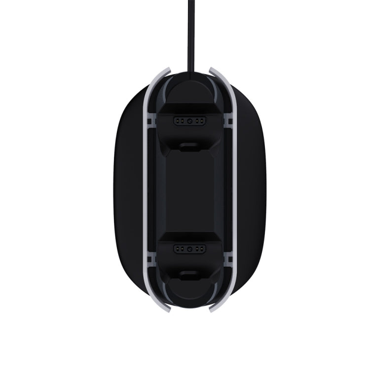 SPARKFOX W20P508 Dual Charger With Contacts Wireless Handle Charger For PS5, Style: Charger+Data Cable by SPARKFOX