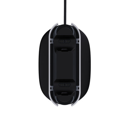 SPARKFOX W20P508 Dual Charger With Contacts Wireless Handle Charger For PS5, Style: Charger+Data Cable by SPARKFOX