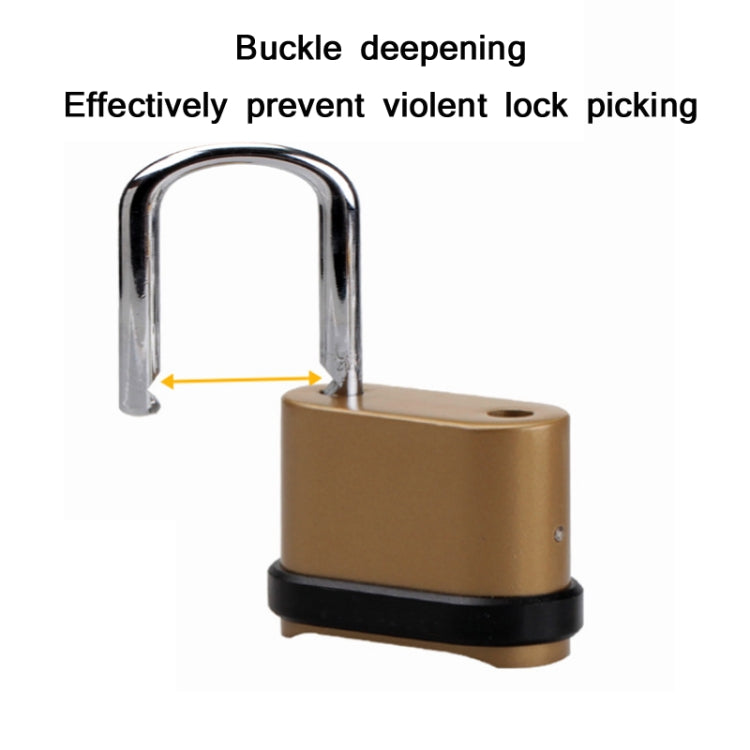 4-Digit Password Padlock For Warehouse Gate by bashfashion