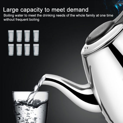 304 Stainless Steel Kettle Small Teapot, Specification:1.2L by bashfashion