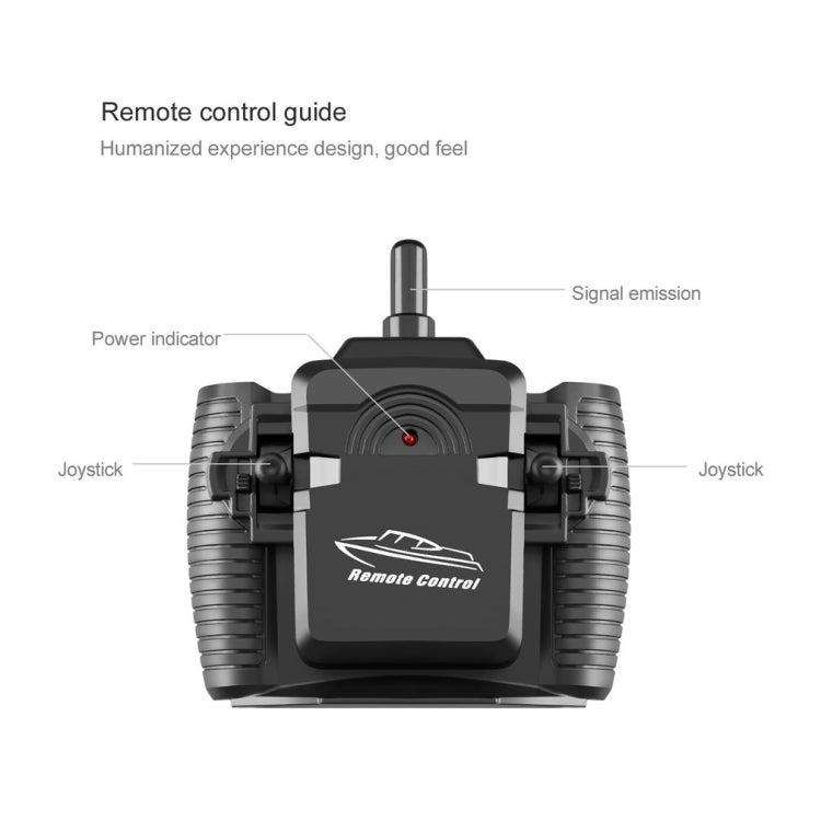 809 2.4G Remote Control Motor Speed Boat High Speed Electric Yacht Model Children Water Toys, Specification Single Battery (Red) by bashfashion