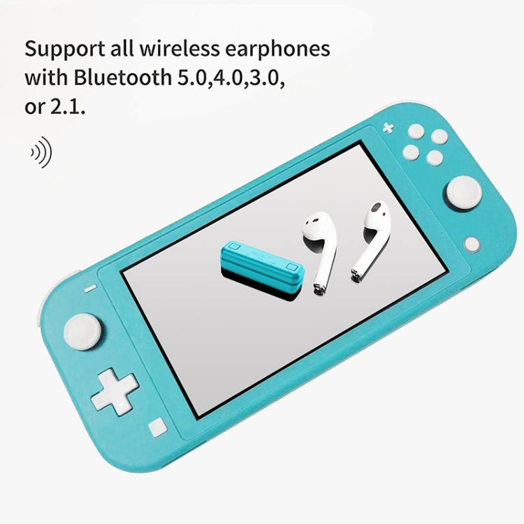 Gulikit Bluetooth Wireless Audio Adapter For Nintendo Switch, Model: NS07 Blue by Gulikit