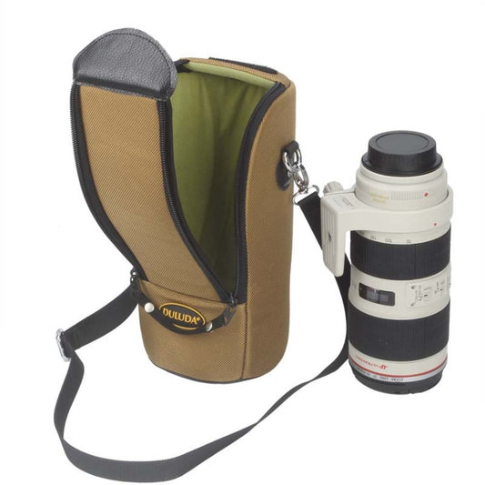 DULUDA 302 Breathable Waterproof And Shockproof Telephoto Camera Lens Bag(Khaki) by DULUDA