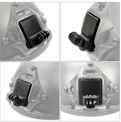 Classic Version Helmet Base Adapter Fixed Mount Hunting CS NVG Bracket for GoPro Hero11 Black / HERO10 Black /9 Black /8 Black /7 /6 /5 /5 Session /4 Session /4 /3+ /3 /2 /1, DJI Osmo Action and Other Action Cameras by bashfashion
