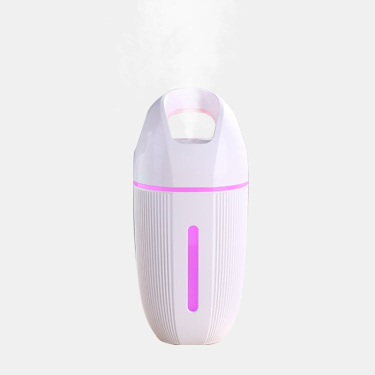 BD-MD1 Car Home USB Plug-In Air Purifier Colorful Lighting Humidifier(Pink) by bashfashion