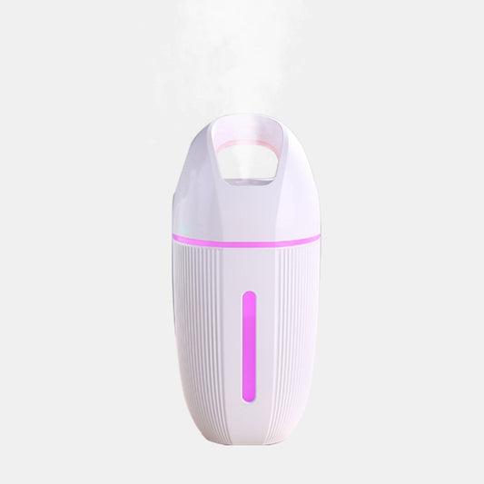BD-MD1 Car Home USB Plug-In Air Purifier Colorful Lighting Humidifier(Pink) by bashfashion