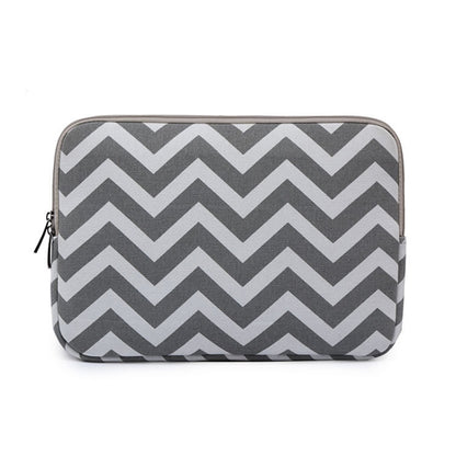 LiSEN LS-525 Wavy Pattern Notebook Liner Bag, Size: 10 inches(Gray) by LiSEN