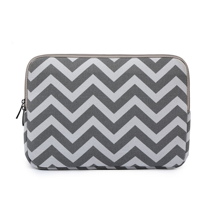 LiSEN LS-525 Wavy Pattern Notebook Liner Bag, Size: 15 inches(Gray) by LiSEN