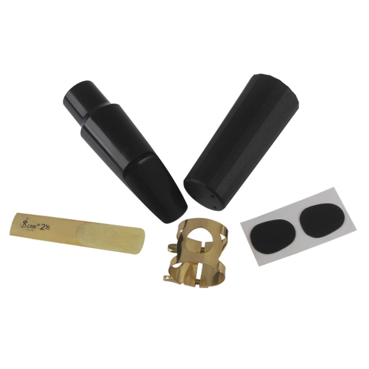 Saxophone Mouthpiece + Hat Clip Wind Instrument Accessories, Specification: Treble by bashfashion