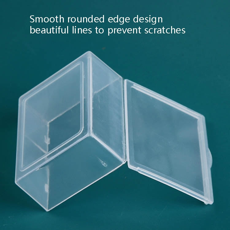 30 PCS Rectangular Transparent Plastic Box PP Universal Box Parts Hardware Tool Storage Box by bashfashion