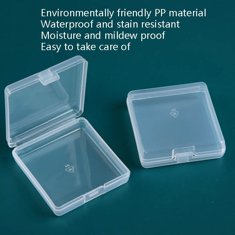 20 PCS With Cover Transparent PP Plastic Box Parts Jewelry Storage Box by bashfashion