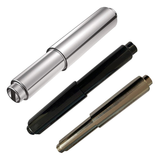 Tissue Box Plastic Retractable Shaft Core Spring Retractable Roll Paper Shaft, Style: Chrome Stretch by bashfashion