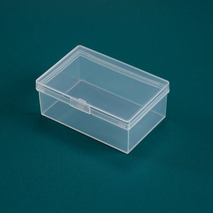20 PCS Rectangular Transparent Storage Box Plastic Universal Packaging Box With Cover Parts Accessories Storage Box by bashfashion