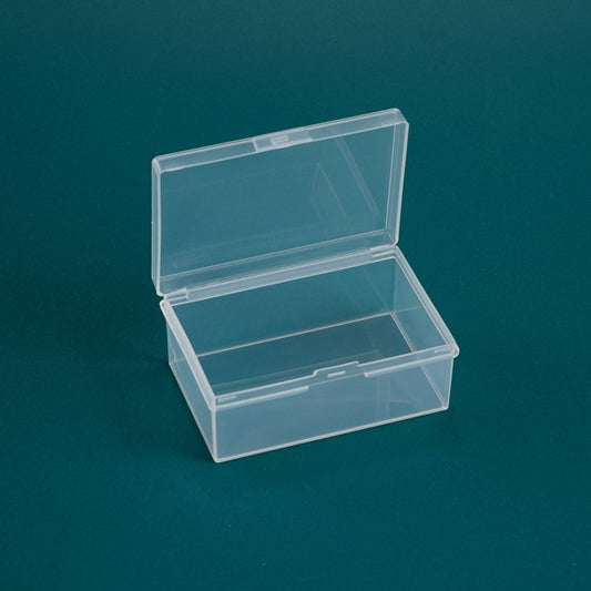 20 PCS Rectangular Transparent Storage Box Plastic Universal Packaging Box With Cover Parts Accessories Storage Box by bashfashion