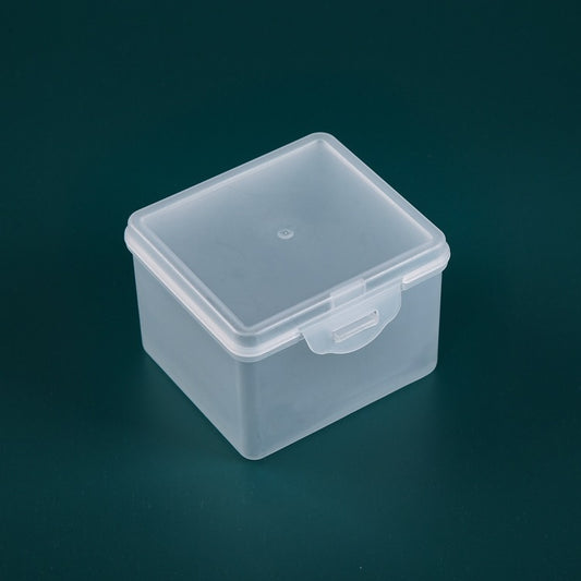 10 PCS PP Matte Material Plastic Box With Cover Parts Tool Storage Box Square Product Box by bashfashion