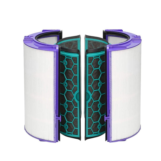 Air Purifier Filter Accessories For Dyson TP04 / DP04 / HP04，Specification： 1 set Filter + 1 Set Activated Carbon by bashfashion