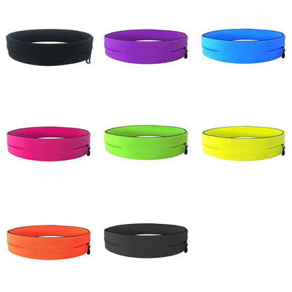 Invisible Running Waist Bag Outdoor Sport Mobile Phone Bag, Size: S(Fluorescent Yellow) by bashfashion