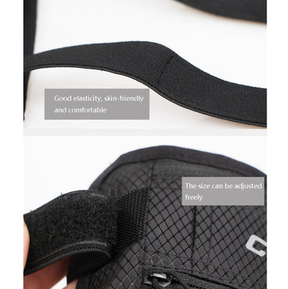 189 Sports Leg Bag Mini Mobile Phone Feet Bag(Grey) by bashfashion