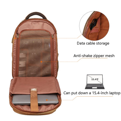 K813 Retro SLR Camera Bag Canvas Shoulder Computer Camera Bag(Grey) by bashfashion