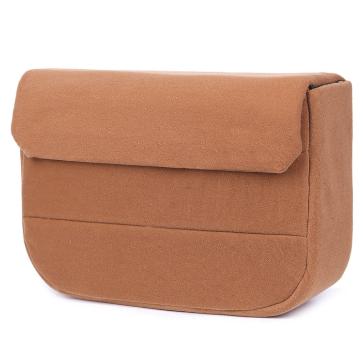 006 SLR Camera Bag Thickened Digital Camera Liner Bag(Brown) by bashfashion