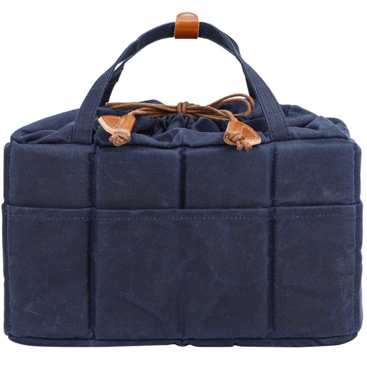 K707 Portable SLR Lens Liner Bag Camera Storage Bag(Navy Blue) by bashfashion