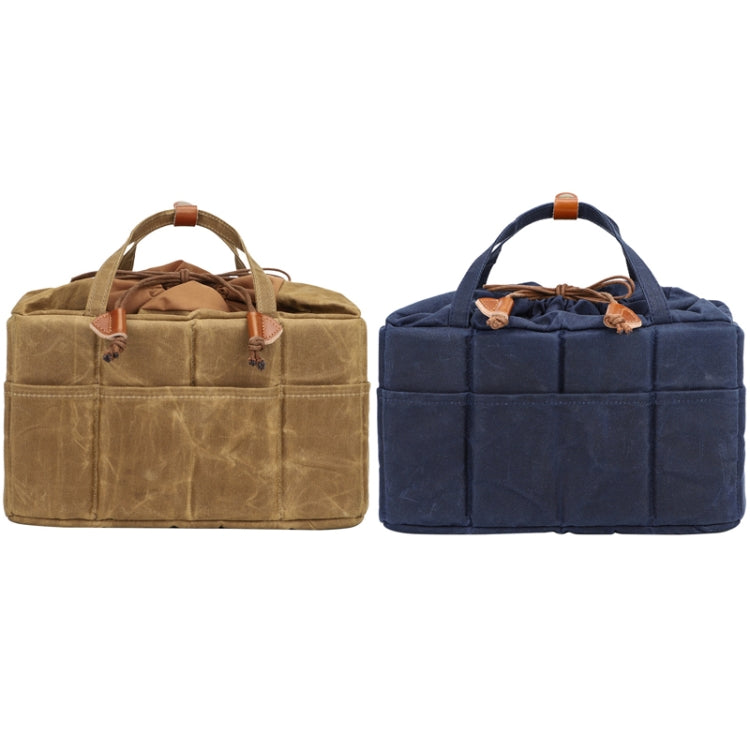 K707 Portable SLR Lens Liner Bag Camera Storage Bag(Navy Blue) by bashfashion