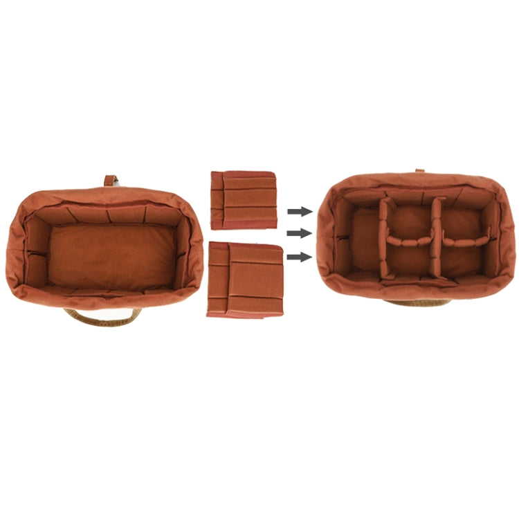 K707 Portable SLR Lens Liner Bag Camera Storage Bag(Navy Blue) by bashfashion