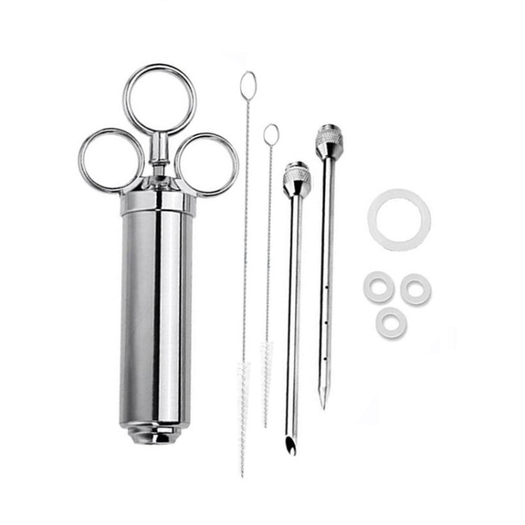 9 in 1 Stainless Steel Seasoning Turkey Syringe Kitchen Seasoning Syringe by bashfashion