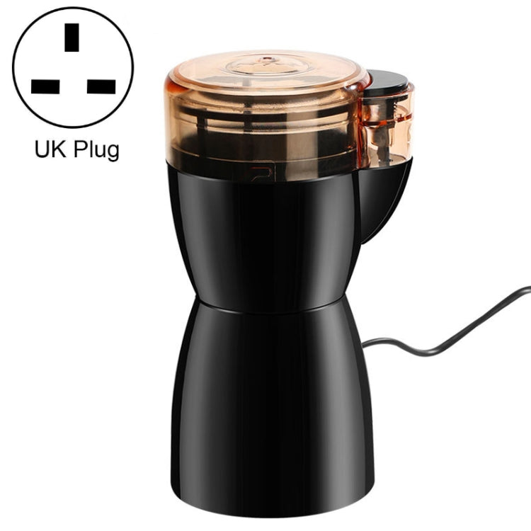QL-020 150W Household Cereals Superfine Grinder Medicinal Powder Machine Electric Coffee Grinder， UK Plug 220V(Black) by bashfashion