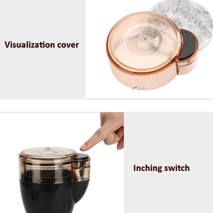 QL-020 150W Household Cereals Superfine Grinder Medicinal Powder Machine Electric Coffee Grinder， UK Plug 220V(Black) by bashfashion