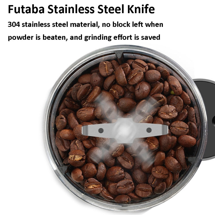 QL-020 150W Household Cereals Superfine Grinder Medicinal Powder Machine Electric Coffee Grinder， US Plug 110V(Black) by bashfashion