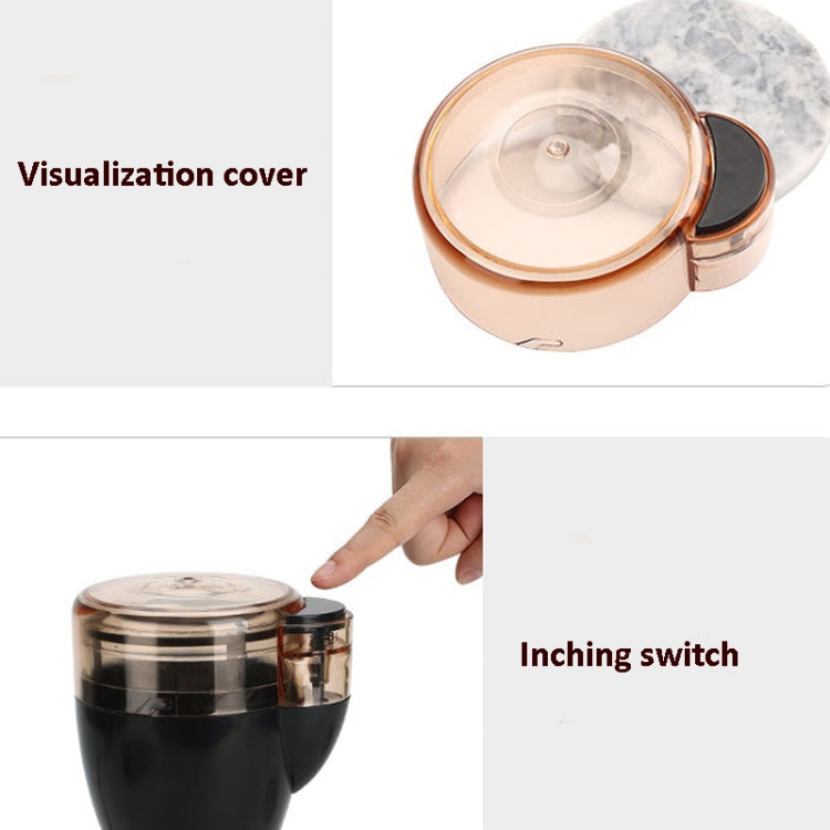 QL-020 150W Household Cereals Superfine Grinder Medicinal Powder Machine Electric Coffee Grinder， US Plug 110V(Black) by bashfashion