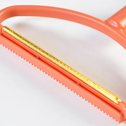 Hair Sticking Ball-Removing Brush Winter Clothing Woolen Coat Manual Depilator And Hair Removal Brush(Orange) by bashfashion