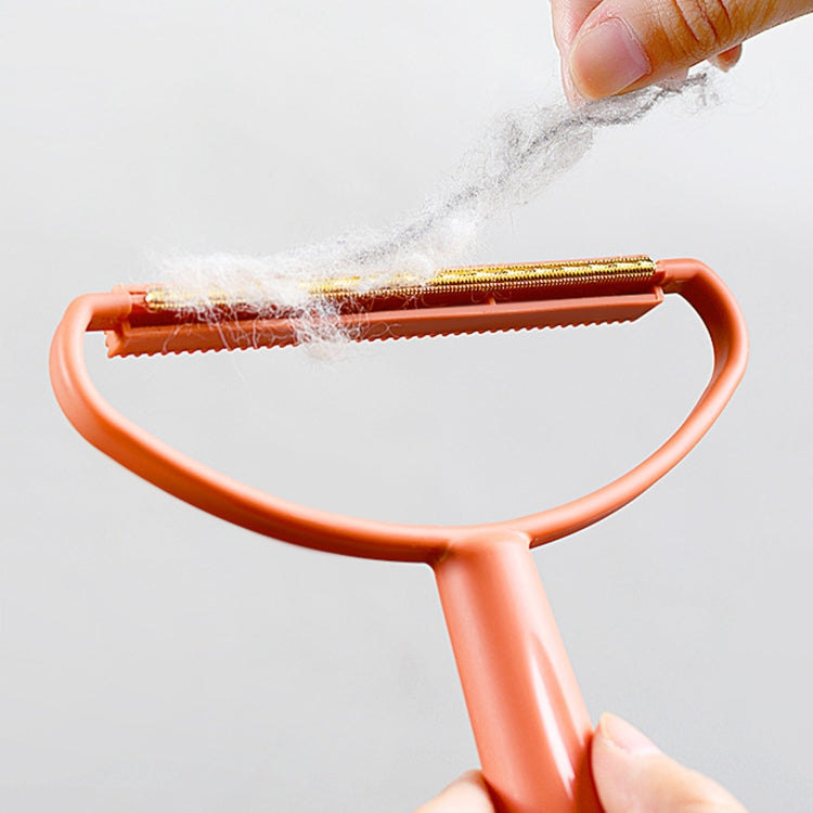 Hair Sticking Ball-Removing Brush Winter Clothing Woolen Coat Manual Depilator And Hair Removal Brush(Orange) by bashfashion