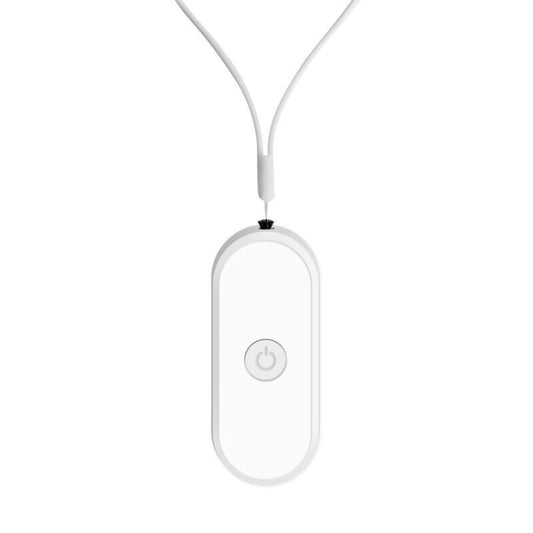 EP206 Hanging Neck Negative Ion Necklace Air Purifier(White) by bashfashion