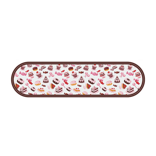 PVC Kitchen Non-Slip Floor Stickers Thickened Stickers Household Waterproof Floor Mats, Specification: 40x150cm(PFT-001) by bashfashion